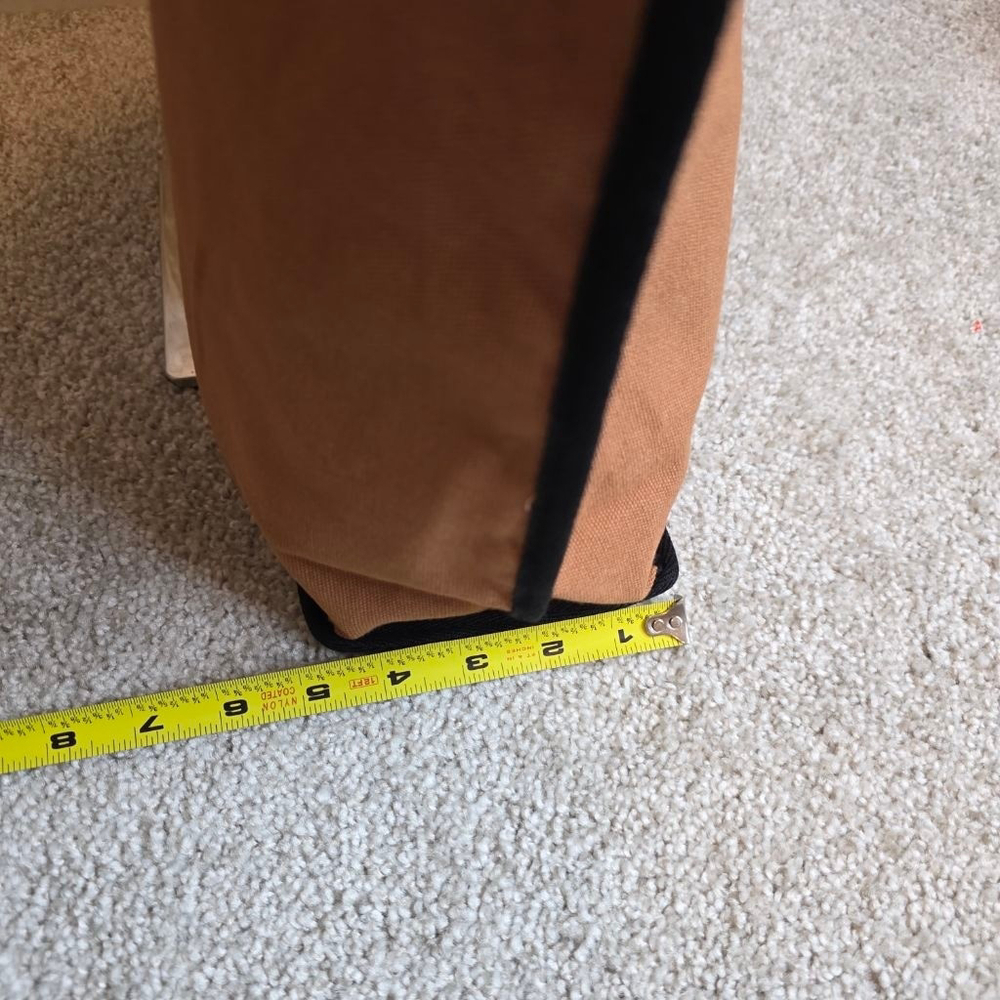 MCM Brown & Black Canvas Tote Bag - Picture 7 of 10